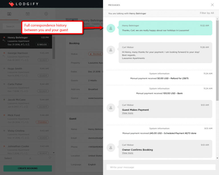 Update: New Lodgify Reservation System!