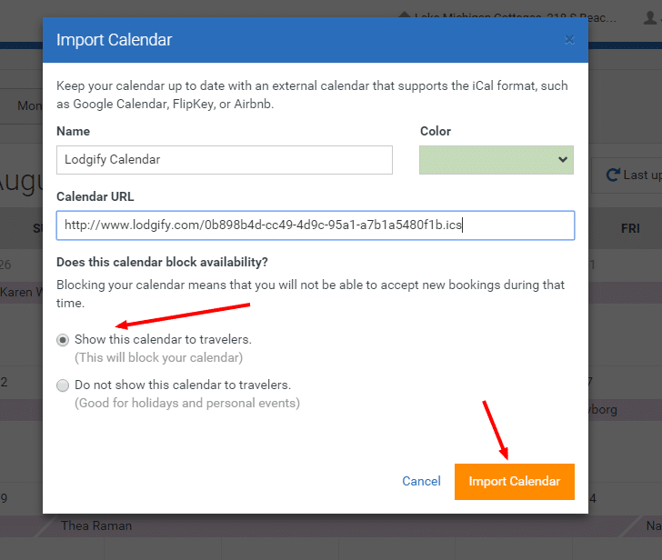 How to Import and Export Your Calendar with HomeAway/VRBO via iCal