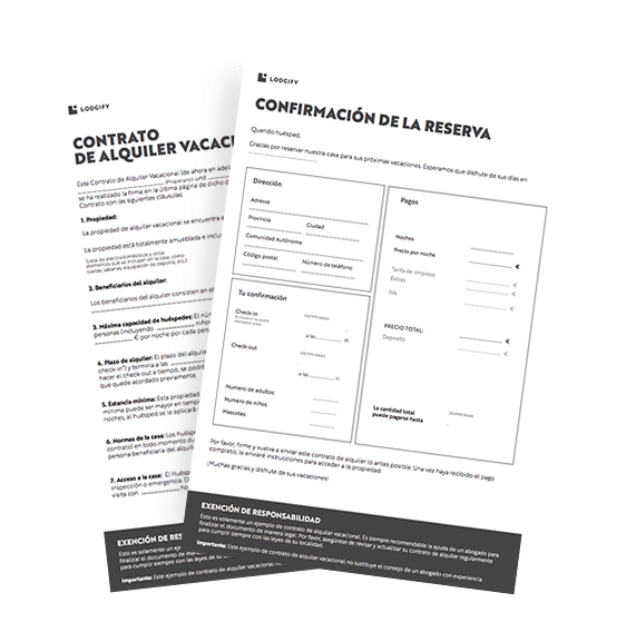 Modelo de contrato de alquiler vacacional: plantilla gratuita