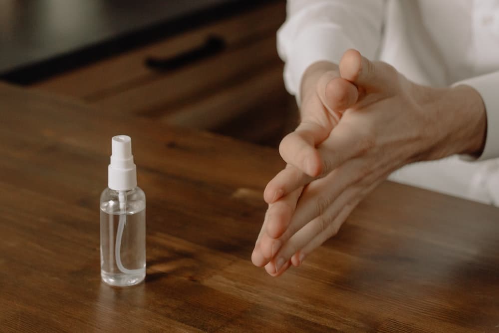 include a hand sanitizer for your vacation rental
