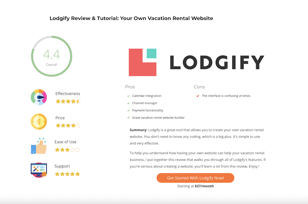 Get Paid For Your Pad Lodgify Review
