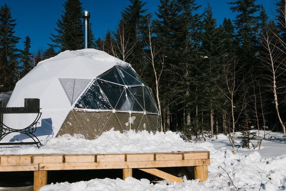 glamping dome