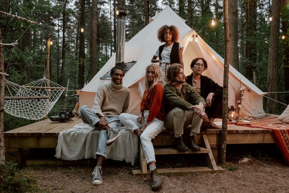 who goes glamping