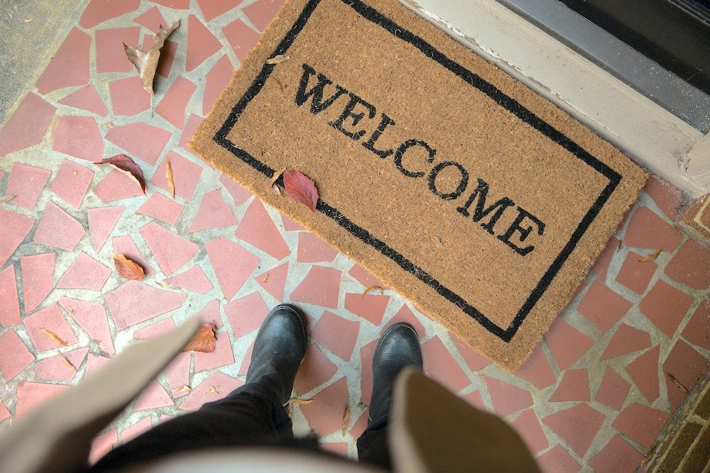 welcome mat