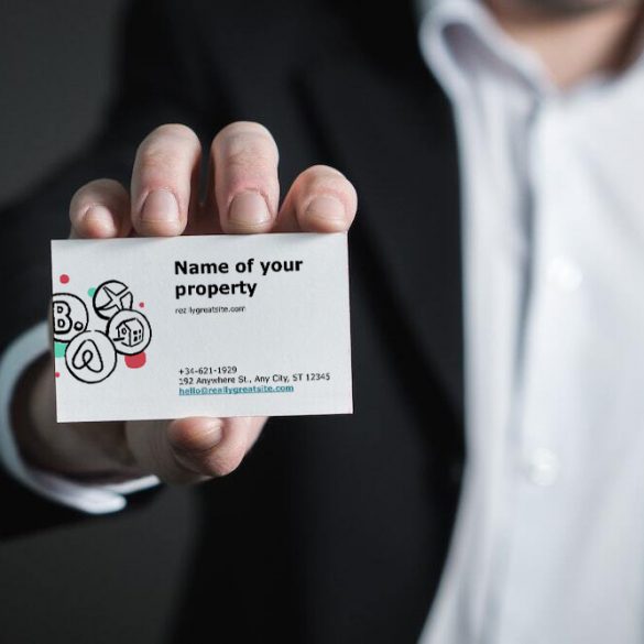 Airbnb Business Card Designs