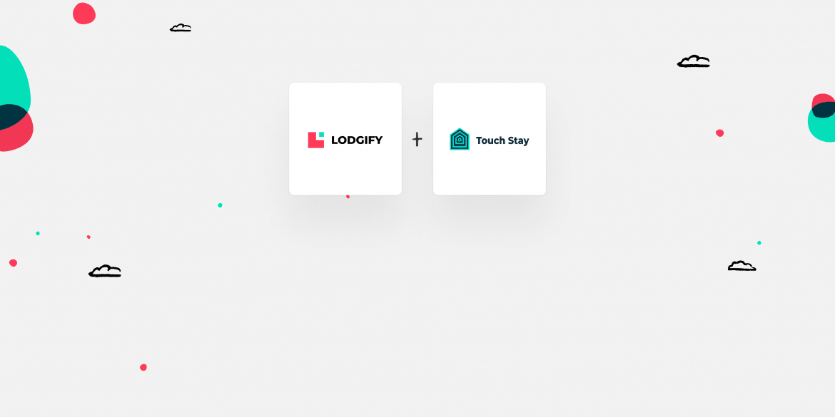 lodgify and touch stay logo