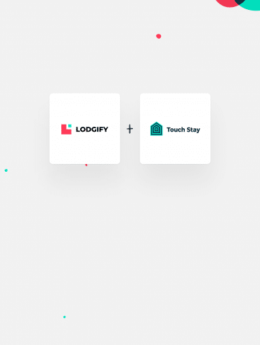 lodgify and touch stay logo