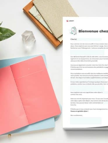 Modèle de lettre de bienvenue location saisonniere
