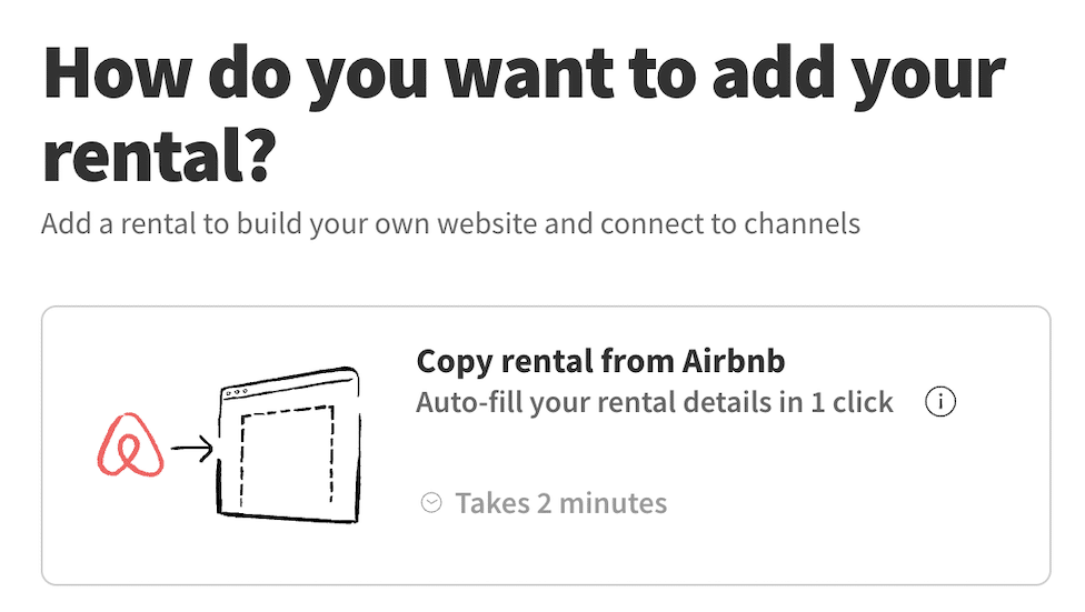 airbnb rental import tool