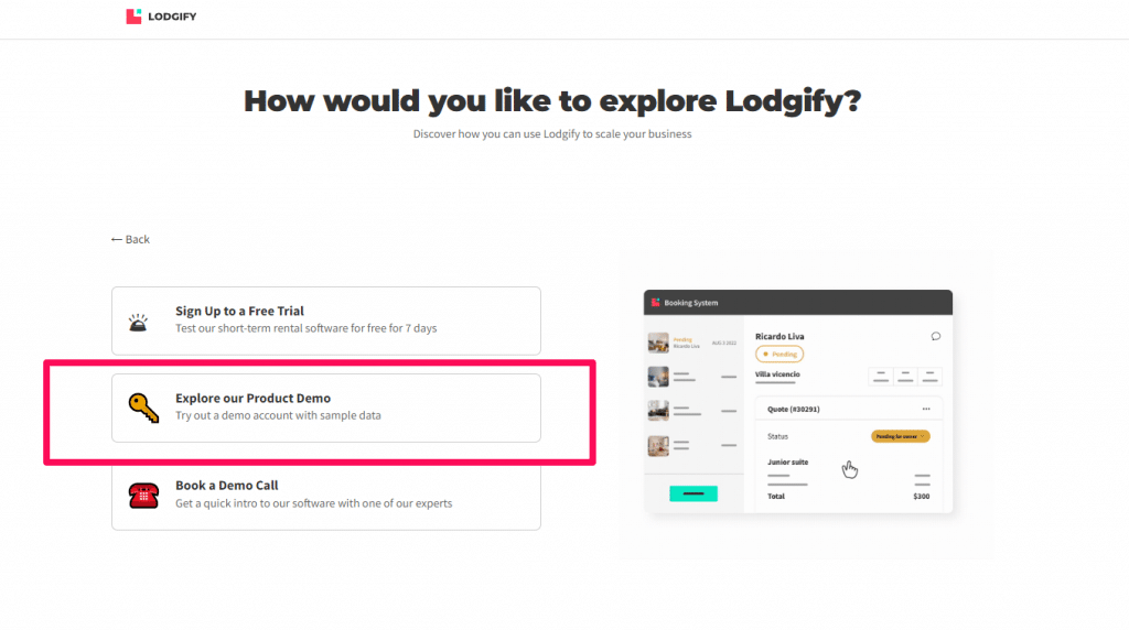 Lodgify Product Demo