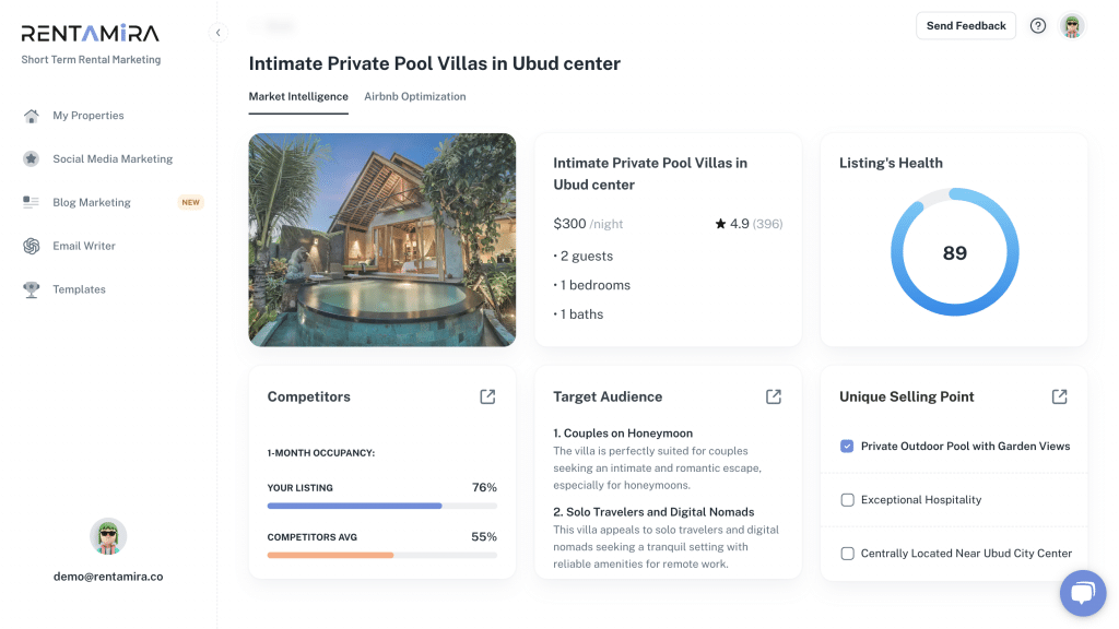 Consigue más reservas con Rentamira