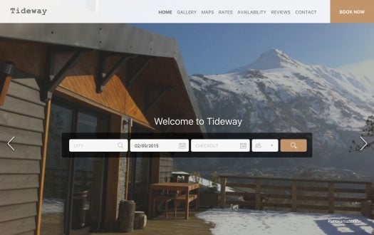 Tideway Rustica Website Template
