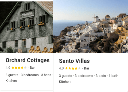 Crea il tuo sito web di case vacanze