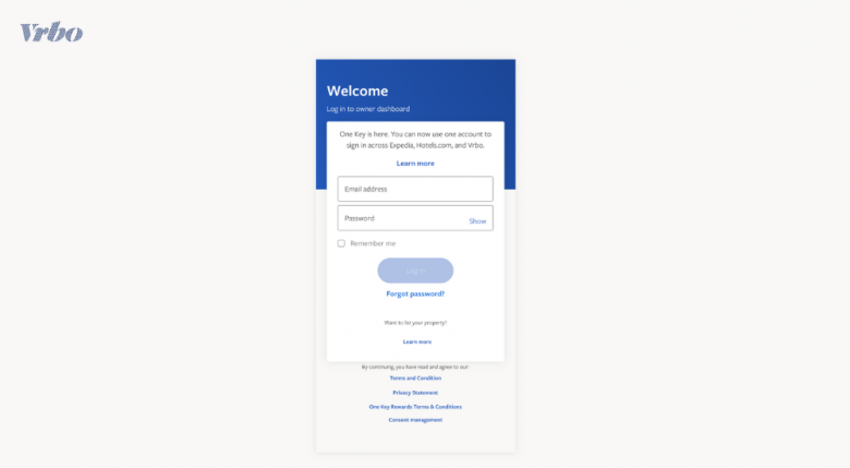 Vrbo owner login
