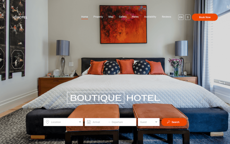 Boutique Hotel Template