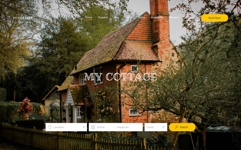Holiday Cottage Template