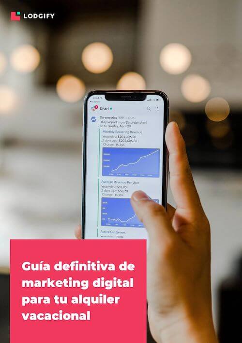 Portada guía marketing para alquiler vacacional