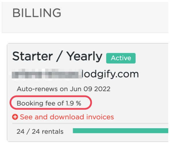 Lodgify Booking Fee Lodgify