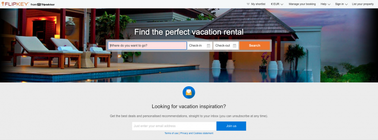 Airbnb Competitors - FlipKey